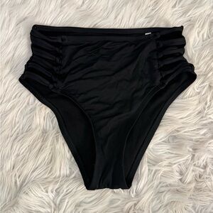 Shade & Shore Black Bikini Bottoms